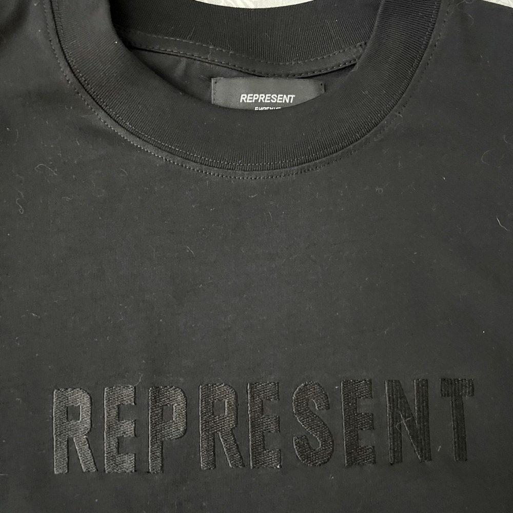 Men’s Size “M” Represent Black T-Shirt (loose fit, Baggy)